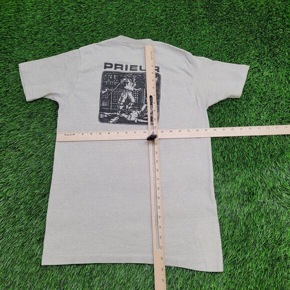 Vintage 80s ADIDAS Prieur Shirt Womens XS/S 17x25 Triplette - Picture 3 of 14